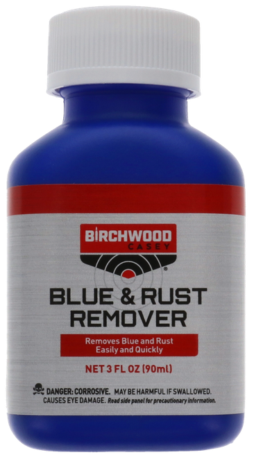 Birchwood Casey 16125 Blue & Rust Remover 3 oz. Bottle