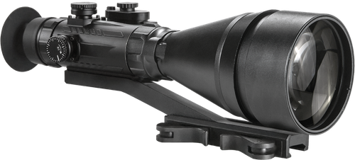 AGM Global Vision 15WP6623474111 Wolverine Pro-6 3APW Night Vision Rifle Scope Matte Black 6x100mm Gen 3 Auto-Gated White Phosphor Illuminated Red Chevron w/Ballistic Drop Reticle