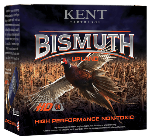 Kent Cartridge B12U365 Bismuth Upland 12 Gauge 2.75" 1 1/4 oz Bismuth 5 Shot 25 Per Box/10 Case