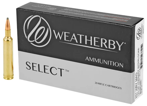 Weatherby H257100IL Select  257WthbyMag 100gr Hornady Interlock 20 Per Box/10 Case