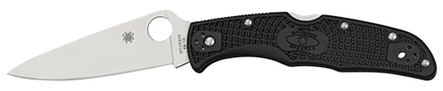 Spyderco C10FPBK Endura 4 Lightweight 3.75" Folding Plain Satin VG-10 SS Blade/Purple Bi-Directional Texturing FRN Handle Includes Pocket Clip