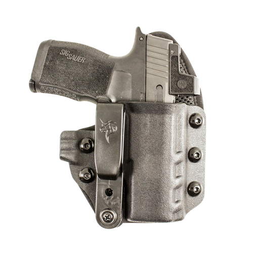 DeSantis Gunhide 206KA6VZ0 Uni-Tuk  IWB Black Kydex Belt Clip Fits Glock 19/19X/19 Gen5/23/32/45 Right Hand