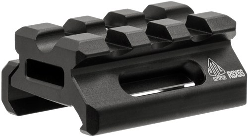 Leapers MTRSX5S Picatinny Riser  Matte Black Anodized Aluminum Picatinny/Weaver Mount