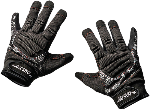 Black Rain Ordnance TACTGLOVEBLK/GRY2XL Tactical Gloves  Black/Gray 2XL Velcro
