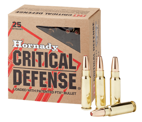 Hornady 90000 Critical Defense  5.7x28mm 40gr Flex Tip eXpanding 25 Per Box/10 Case