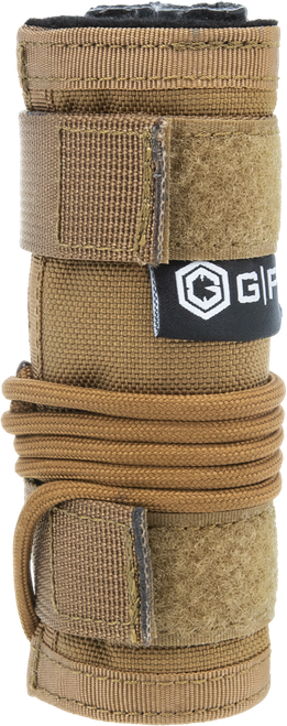 GPS Bags GPST80022LR5T Tactical Suppressor Cover  22 LR 1000D Nylon Tan