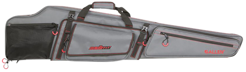 Allen 94948 Gear-Fit Dakota 48" Rifle Case Gray w/Red Accents, Padding  & Organizer Pocket for Scoped Rifle