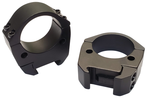 Talley TMS34M Modern Sporting  Black Anodized 34mm Medium 0 MOA