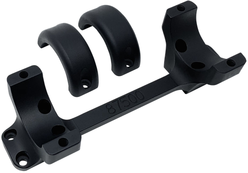 DNZ 87500 Game Reaper Scope Mount/Ring Combo Matte Black 30mm Tube, Fits X-Bolt Short Action Rifle, High Rings