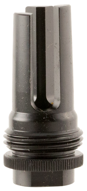 SilencerCo AC1562 ASR Flash Hider Black Steel with 1/2"-36 tpi Threads for 9mm