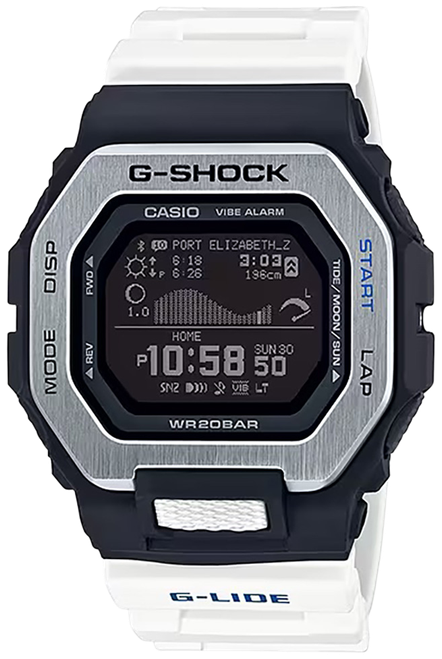 G-shock/vlc Distribution GBX1007CR G-Shock Tactical Black/White Stainless Steel Bezel
