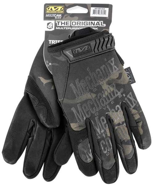 Mechanix Wear MG68012 Original  Black Multi-Cam Synthetic Leather 2XL TPR Closure