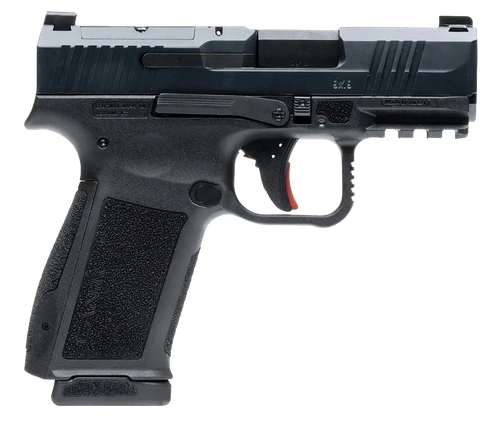 Canik HG7884N Mete MC9L Sub-Compact Frame 9mm Luger 10+1 3.18" Black Nitride Steel Barrel, Black Nitride Serrated Steel Slide, Black Polymer Frame w/Picatinny Rail, Black Polymer Grip