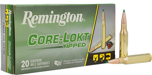 Remington Ammunition R20039   7mm-08Rem 140gr Core-Lokt Tipped 20 Per Box/10 Case