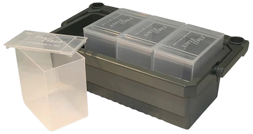 MTM Case-Gard SS2500 Shotshell Box  12 Gauge Clear Polypropylene 4 Pack