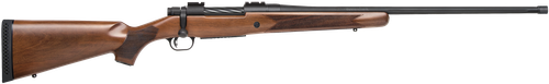 Mossberg 28132 Patriot  Full Size 300 Win Mag 3+1 24" Matte Blued Fluted Threaded Barrel, Drilled & Tapped Matte Blued Stainless Steel Receiver, Walnut Fixed Stock, Right Hand