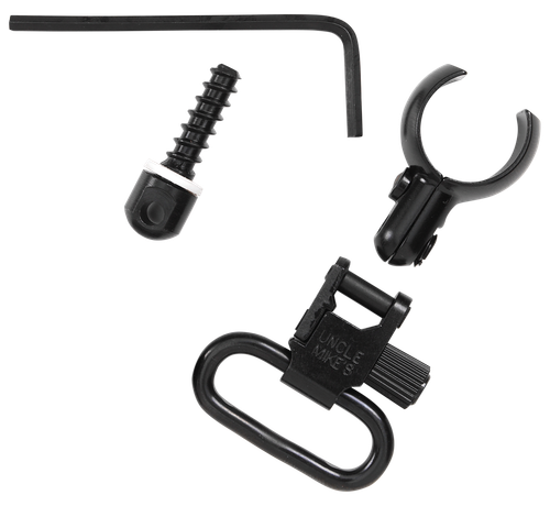 Uncle Mike's 13912 Magnum Band Swivel Set Quick Detach 115 CFL Tri-Lock Blued 1" Loop for .630-.675" Mag Tubes