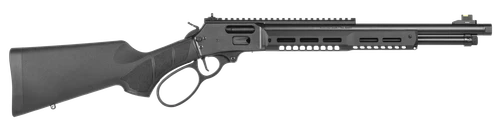 Smith & Wesson 14195 1854 Stealth Hunter 45 Long Colt 8+1 16.30" Black Armornite Threaded Barrel, Black Anodized Aluminum Receiver w/Picatinny Rail, Fixed w/Textured Grip Panels Black Synthetic Stock