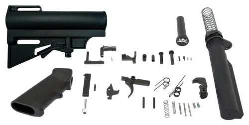 Dpms Panther Arms DP51655159027 Car Blade Lower Build Kit Pistol AR-15 Black