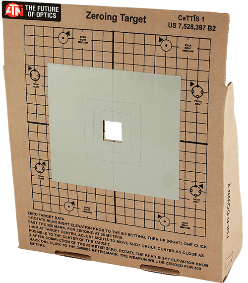ATN ACMKIRTGPK Thermal Target  Zeroing Target/ Cardboard 3 Targets