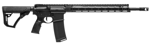 Daniel Defense 0212816541047 DDM4 V7 Pro 5.56x45mm NATO 30+1 18" Threaded Heavy Barrel w/Muzzle Climb Mitigator, Black Hard Coat Anodized Receiver, 6 Position Stock w/SoftTouch Overmolding