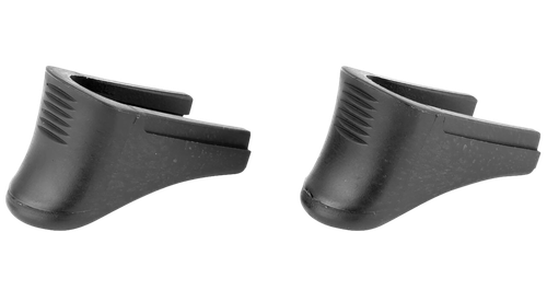 Pearce Grip PGLCP Grip Extension  made of Polymer with Black Finish & 1/2" Gripping Surface for 380 ACP Ruger LCP & LCP II 2 Per Pack