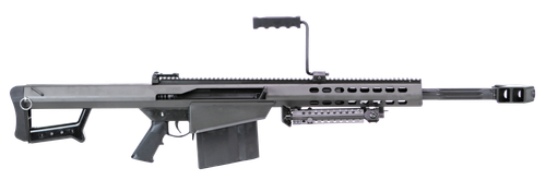 Barrett 13318 M82A1  50 BMG 10+1 20" Chrome-Lined Fluted Barrel, Black Cerakote Steel Receiver, Black Fixed Stock w/Sorbothane Recoil Pad, M1913 Optics Rail, Includes Hard Carry Case