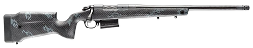Bergara Rifles B14S7515CF B-14 Crest CF 25 Creedmoor 5+1 20" Carbon Fiber Threaded Barrel, Sniper Gray Cerakote Steel Drilled & Tapped Receiver, Fixed Carbon Fiber w/Black & Gray Sponge Accents Stock,