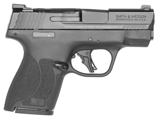 Smith & Wesson 13558 M&P9 Shield Plus 9mm Luger 3.10" 10+1 Matte Black (No TS) Frame/Textured Grip Black Armornite Stainless Steel with Optics Cut & Tritium Night Sights