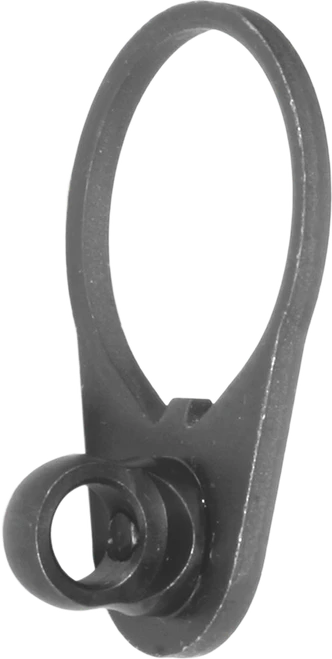 Blackhawk 70SM04BK Universal Single Point Sling Adapter  Black Metal AR-15/M4