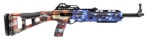 Hi-Point 4595TSFLG 4595TS Carbine 45 ACP 17.50" 9+1, American Flag, Skeletonized Stock, Adjustable Sights