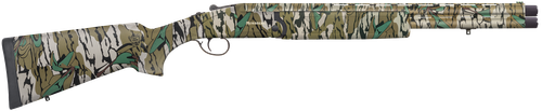 Mossberg 75486 Silver Reserve Eventide Turkey Over/Under 20 Gauge 3" 2rd 20", Mossy Oak Greenleaf, Synthetic Furniture, Fiber Optic Sight, Ext. Turkey Choke