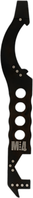 B5 Systems MTR1395 Multi-Tasker Tool  Black Barstock for M4 Carbine Design