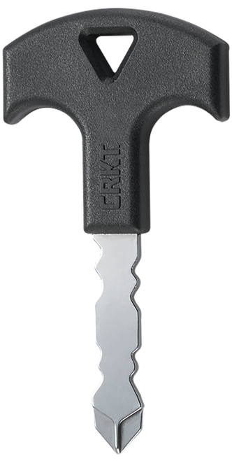 CRKT 9705 Williams Defense Key Matte Black 3CR13 Steel Includes Phillips Screwdriver