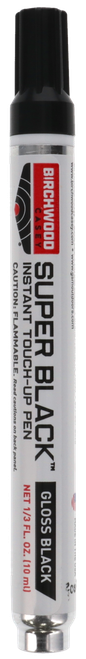 Birchwood Casey 15111 Super Black Touch-Up Pen Gloss Black 1/3 oz.