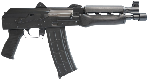 Zastava Arms Usa ZP85556 ZPAP 85 5.56x45mm NATO 30+1 10" Black, Polymer Grip, Dark Wood Handgaurd,