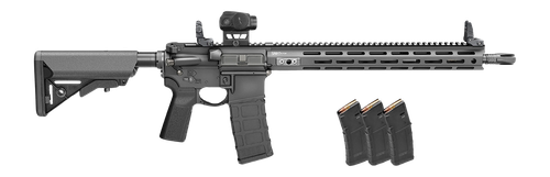 Springfield Armory STV916556BLCV2B5PAC SAINT Victor V2 Gear Pac 5.56 NATO 10+1 16" Black Melonite Barrel, Black Hardcoat Anodize Aluminum Receiver w/Picatinny Rail, M-LOK Handguard, B5 Enhanced SOPMOD