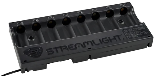 Streamlight 20233 8-Unit Bank Charger  Black SL-59/CR123A Battery 12V DC