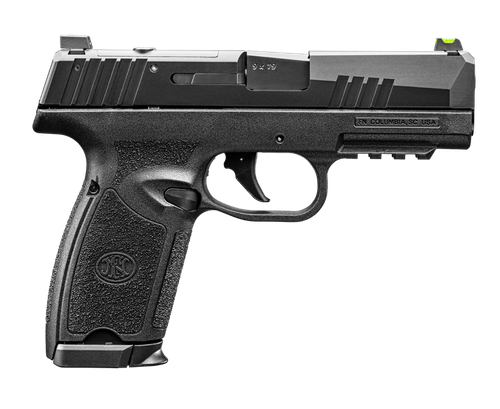 FN  309 MRD 9mm Luger 20+1 3.80" Black Steel Barrel & Optic Ready/Serrated Slide, Black Polymer Frame w/Picatinny Rail, Textured Grip, RMSc/DPP Footprint, Ambidextrous