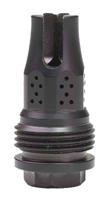 Jk Armament JKMDHDCF28 War Eagle Compensator/Flash Hider 22Cal 1/2"x28 Stainless Steel Nitride Black
