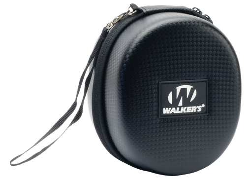 Walker's GWPREMSC Muff Protective Case  Black EVA Includes Detachable Nylon Lanyard