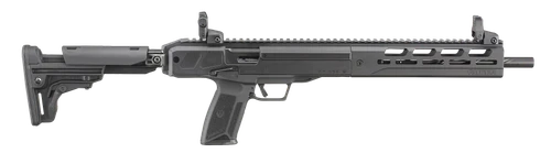 Ruger 19301 LC Carbine  5.7x28mm 10+1 16.25" Black Nitride Fluted Barrel, Black Hard Coat Anodized Aluminum Receiver, M-LOK Handguard, Black Synthetic Fixed Stock