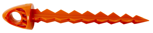 Targettack Llc  Targettack  Orange Polycarbonate Plastic 3" For Paper/Vinyl Targets *100 Loose Bulk
