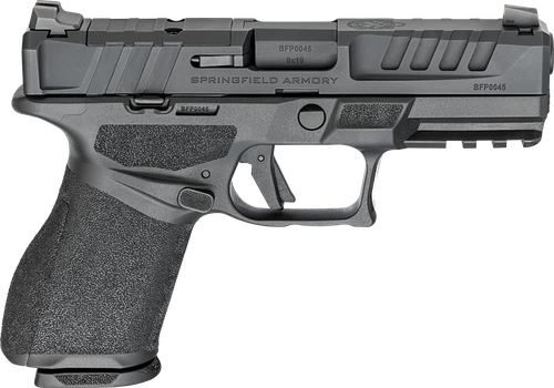 Springfield Armory EC9409BLCU Echelon  Compact Frame 9mm Luger 10+1 4" Black Melonite Steel Barrel & Optic Ready/Serrated Slide, Black Polymer Frame w/Picatinny Rail, Textured Grip, Ambidextrous