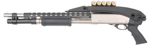 Advanced Technology TFS0600 Shotforce Shotgun Stock Top Folding Black Synthetic for Moss 12/20 GA, Rem 870 12 GA, Win 12/20 GA