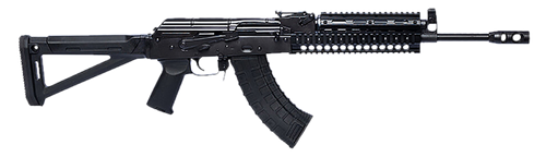 Riley Defense Inc RAK103MP RAK Tactical 7.62x39mm 30+1 16.25" Black Nitride Threaded Barrel, Black Oxide Mil-Spec Receiver, Magpul AK Black Polymer Stock, Black Polymer Grip