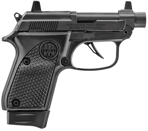 Beretta USA J20X22R8TB 20X Bobcat 22 LR 8+1 2.80" Black Steel Barrel, ELS/Serrated Steel Slide & Polymer Frame w/Beavertail, Helica Texture Grip