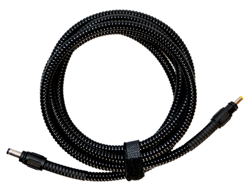 Tactacam/reveal RACABLEV1 Armored Solar Cable  Black Fits Reveal Solar Panel 6.5 ft Long