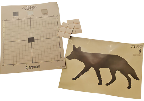 ATN ACMKIRTGCY Thermal Target Kit Coyote Paper 30" x 24" Brown Includes 12 Plasters/2 Targets