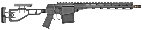 Q LLC FIX6516INGRY The Fix  6.5 Creedmoor 10+1 16" Lightweight Threaded Barrel, Aluminum Receiver w/Picatinny Rail, Free Floating Q-Sert Handguard, Black Folding Adjustable Folding Stock